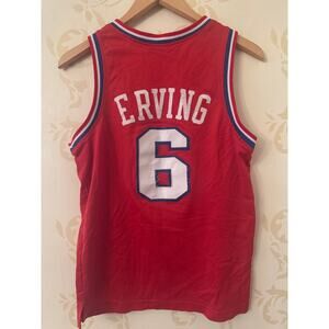 Hardwood Classics Sixers Julius Ewing Boys Jersey Size M